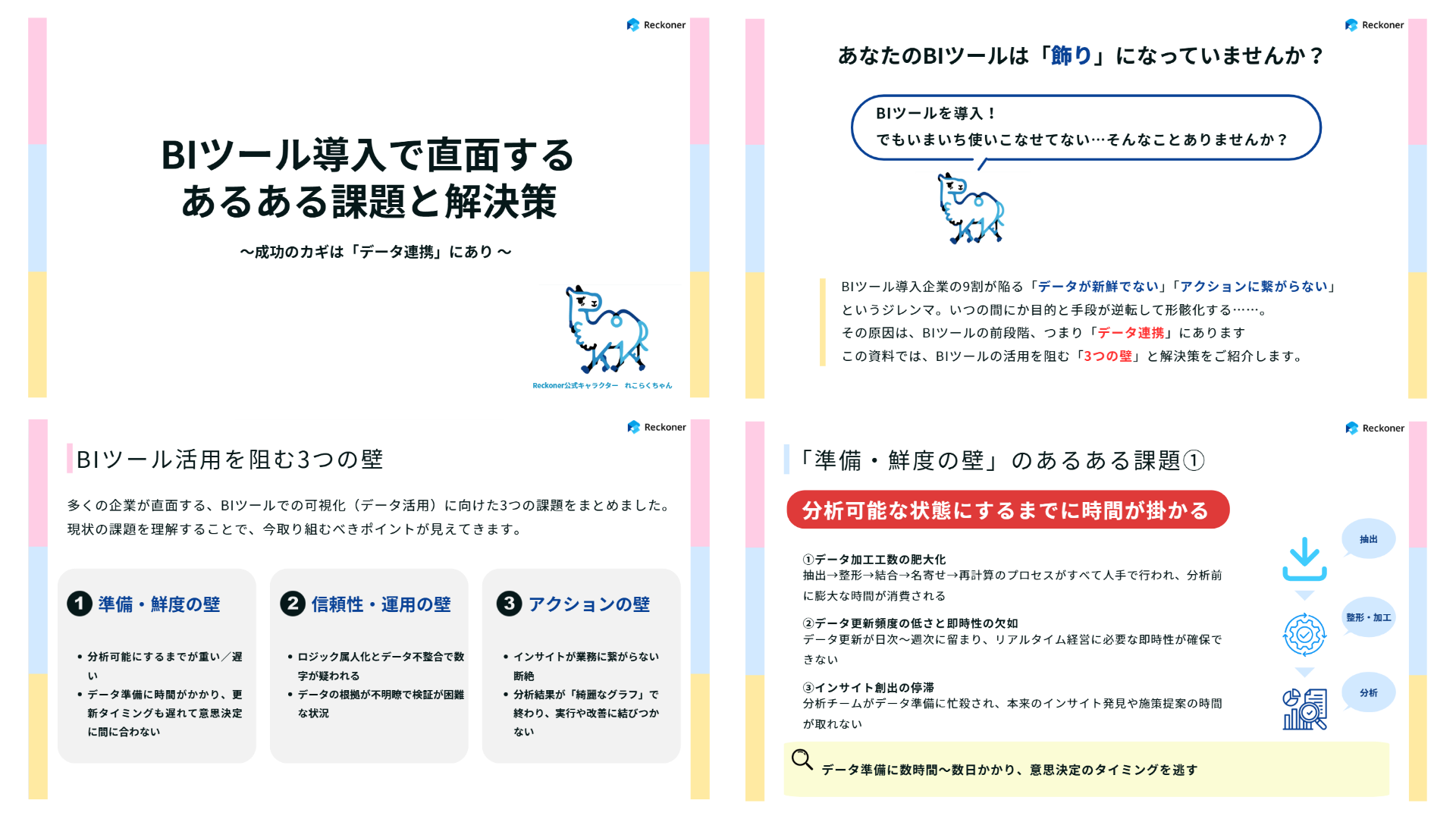 BIツール導入で直面するあるある課題と解決策 BIツール導入で直面するあるある課題と解決策