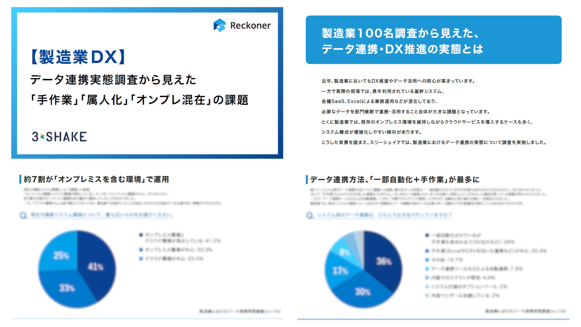製造業DX調査レポート