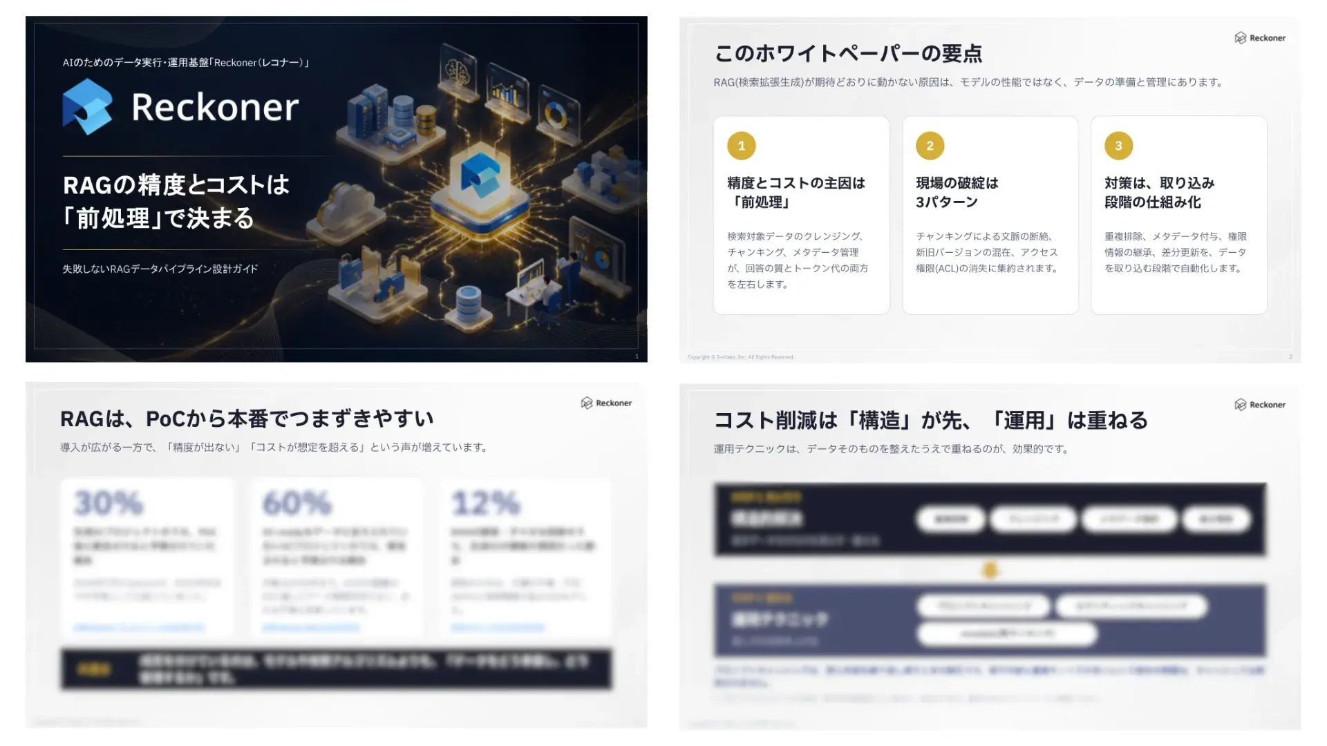 WP_RAGの精度とコストは「前処理」で決まる